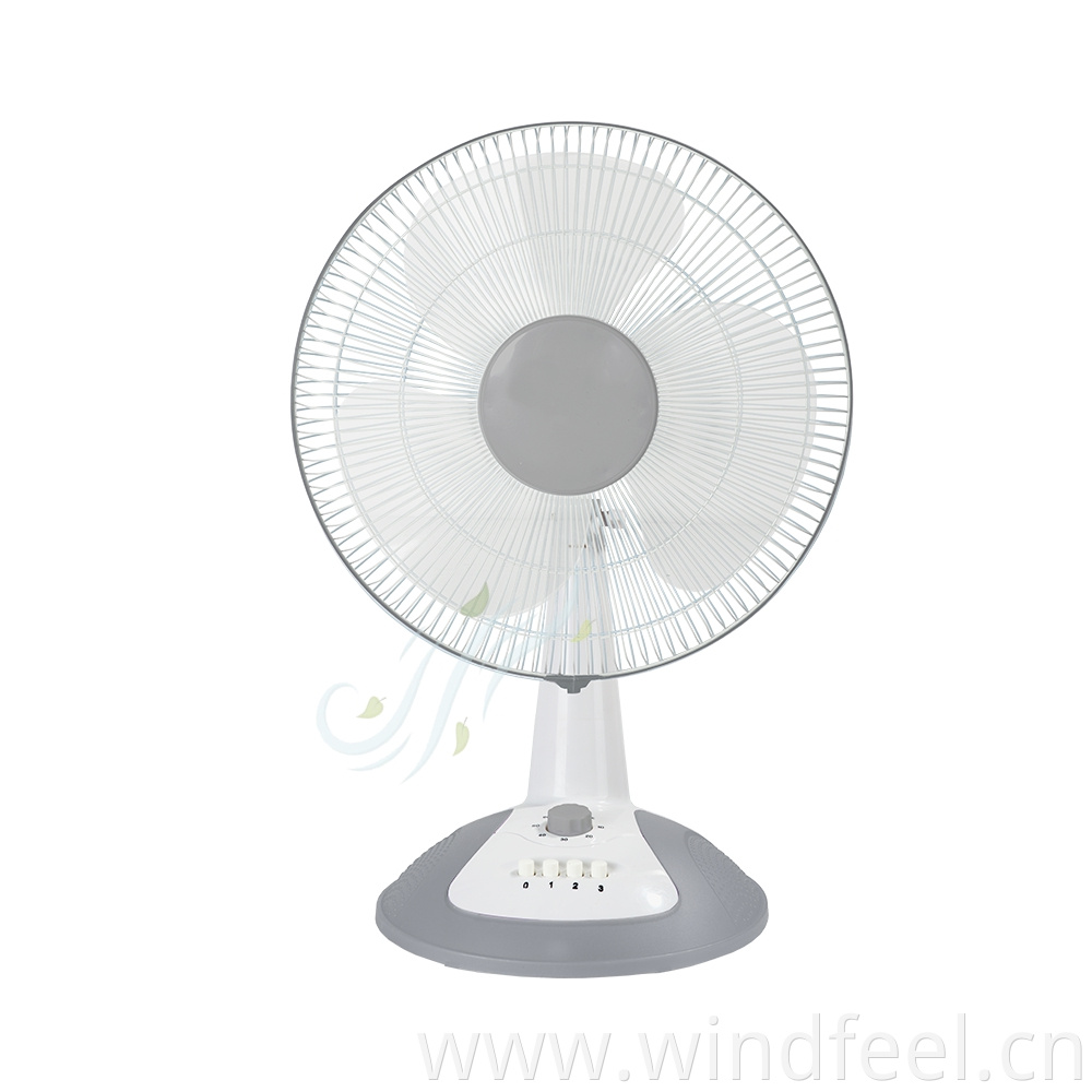 12 inch High Quality Low Price Table Fan with Spare Parts Adjustable Folding Mini Fan For Travel Working Home 3 Speed